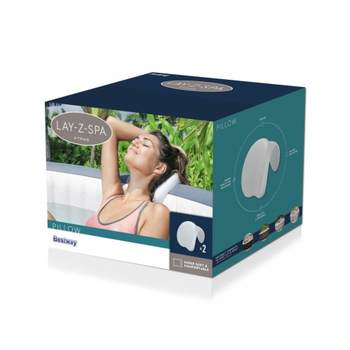 Sada 2 polštářů na hlavu vířivky BESTWAY LAY-Z-SPA