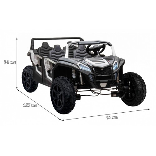 4místná bugina ATV RACING UTV2000 bílá