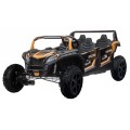 4místná bugina ATV RACING UTV2000 Zlatá