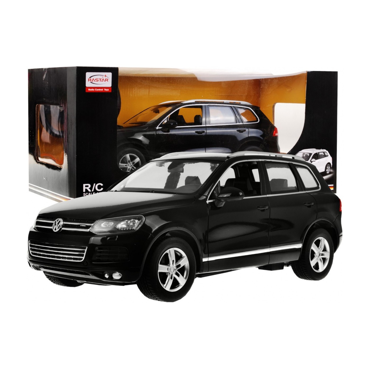 Autíčko R C Volkswagen Touareg černý 1 14 RASTAR