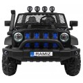 AllRoad 2 Kids Off-Road auto černý + 4x4 Drive + dálkové ovládání + pomalý start + MP3 LED