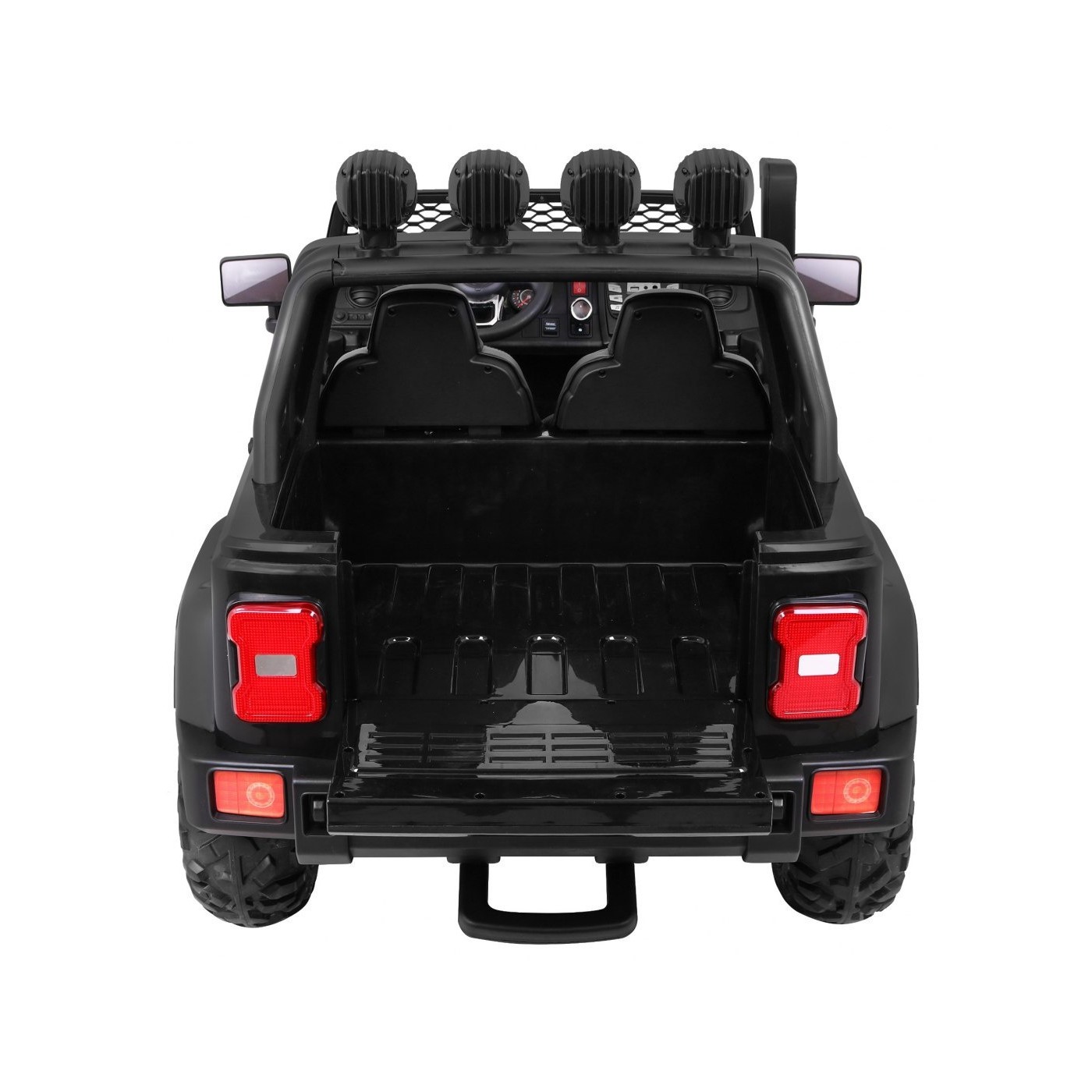 AllRoad 2 Kids Off-Road auto černý + 4x4 Drive + dálkové ovládání + pomalý start + MP3 LED