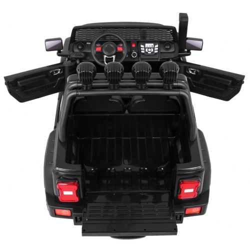 AllRoad 2 Kids Off-Road auto černý + 4x4 Drive + dálkové ovládání + pomalý start + MP3 LED