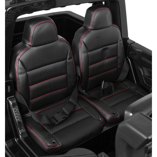 AllRoad 2 Kids Off-Road auto černý + 4x4 Drive + dálkové ovládání + pomalý start + MP3 LED