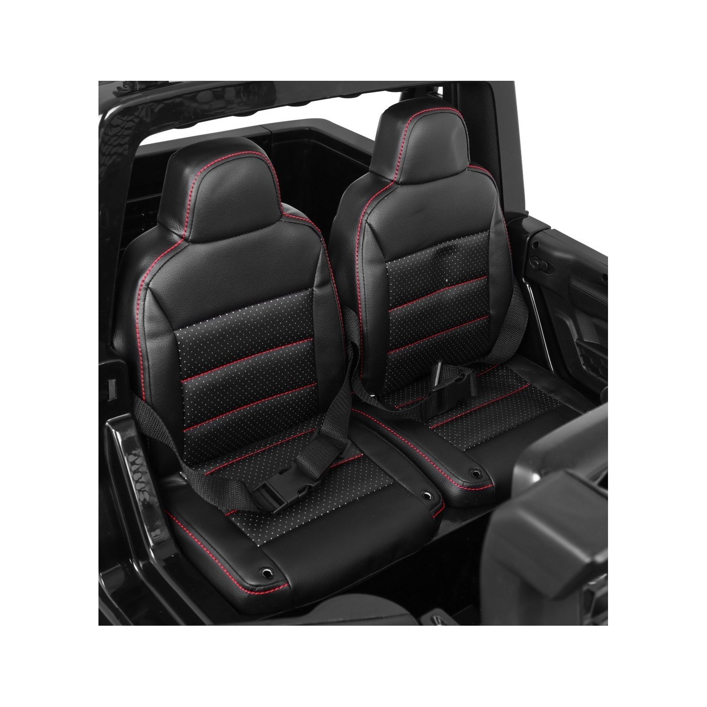 AllRoad 2 Kids Off-Road auto černý + 4x4 Drive + dálkové ovládání + pomalý start + MP3 LED
