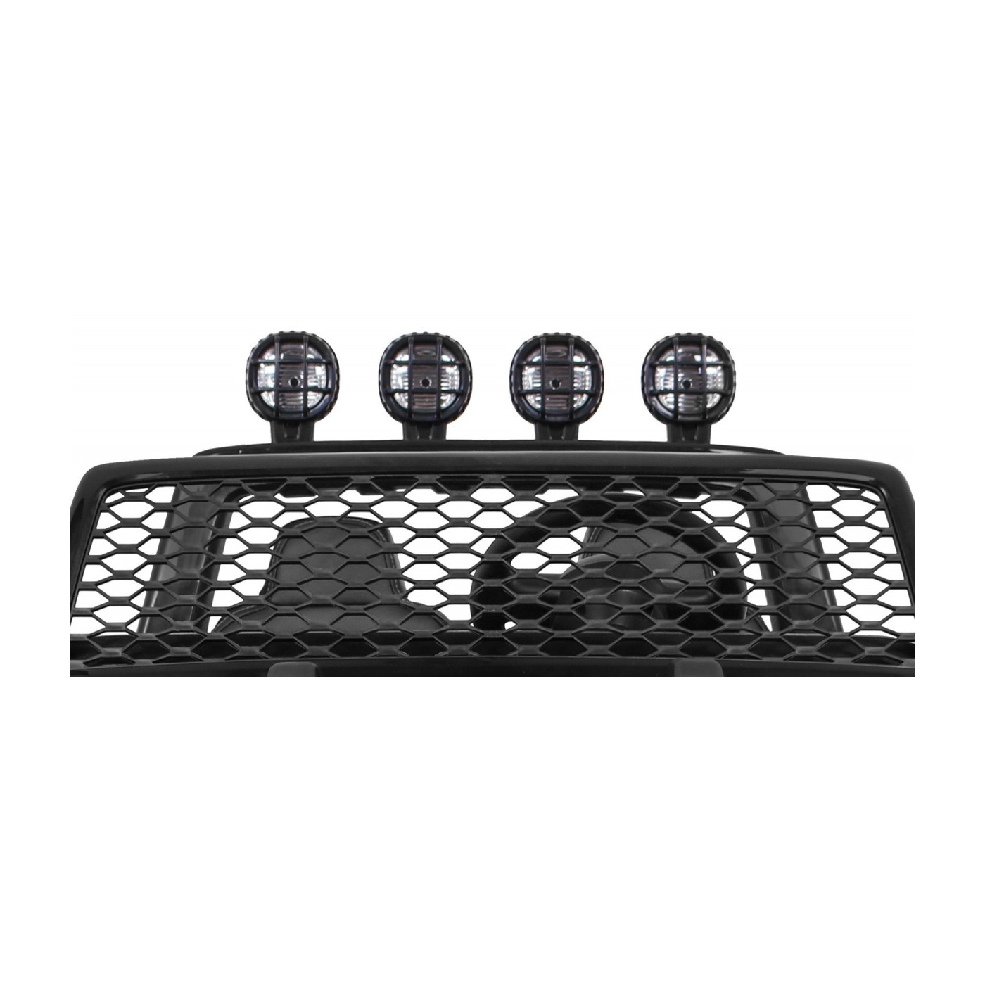 AllRoad 2 Kids Off-Road auto černý + 4x4 Drive + dálkové ovládání + pomalý start + MP3 LED