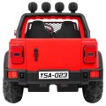 AllRoad 2 Kids Off-Road auto červená + 4x4 Drive + dálkové ovládání + pomalý start + MP3 LED