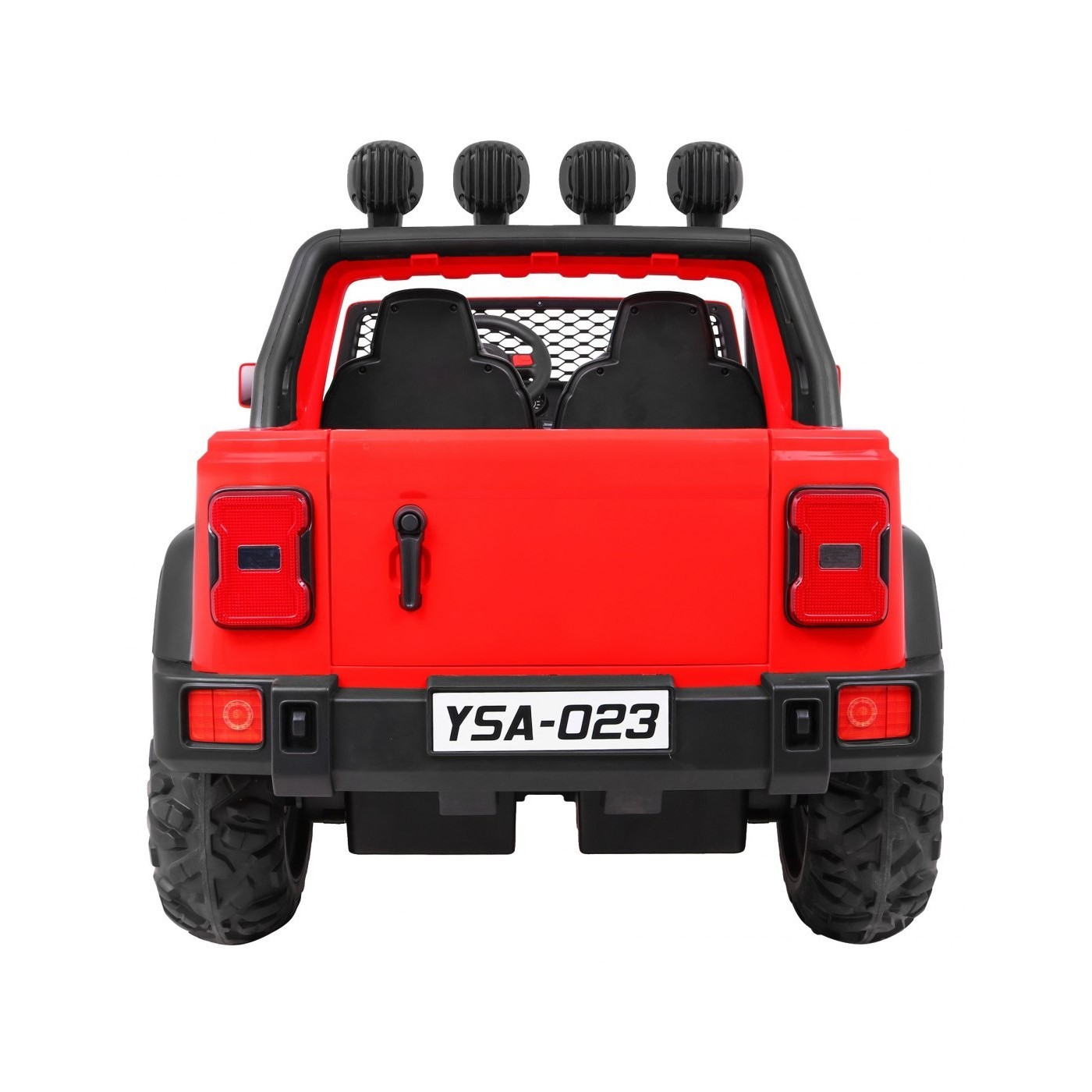 AllRoad 2 Kids Off-Road auto červená + 4x4 Drive + dálkové ovládání + pomalý start + MP3 LED