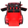 AllRoad 2 Kids Off-Road auto červená + 4x4 Drive + dálkové ovládání + pomalý start + MP3 LED