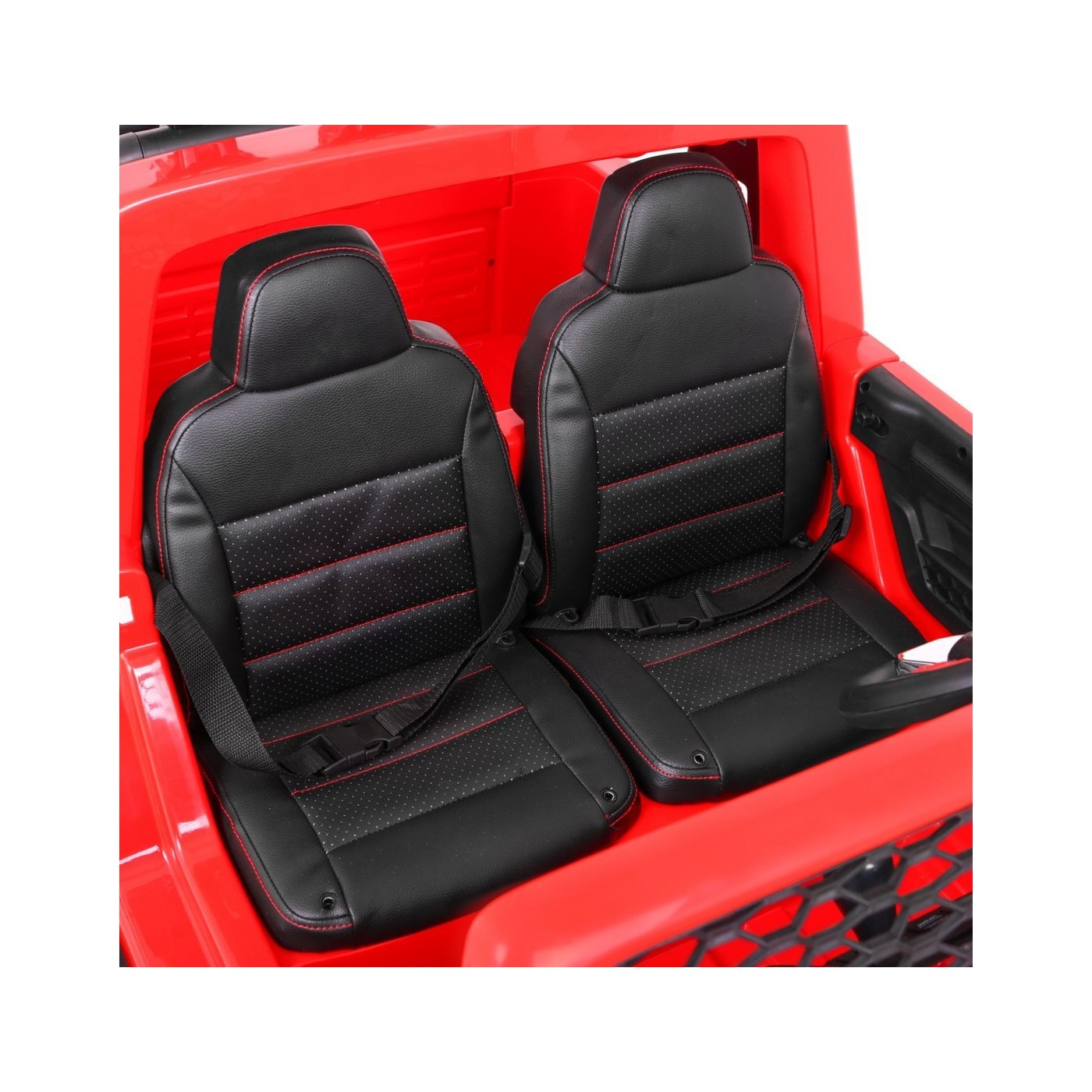 AllRoad 2 Kids Off-Road auto červená + 4x4 Drive + dálkové ovládání + pomalý start + MP3 LED