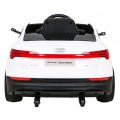 Audi E-Tron Sportback Kids bílá Remote 4x4 Drive Slow Start Rádio MP3 LED