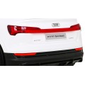 Audi E-Tron Sportback Kids bílá Remote 4x4 Drive Slow Start Rádio MP3 LED
