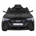 Audi E-Tron Sportback Kids černý + dálkové ovládání + pohon 4x4 + pomalý start + MP3 rádio + LED
