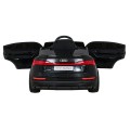 Audi E-Tron Sportback Kids černý + dálkové ovládání + pohon 4x4 + pomalý start + MP3 rádio + LED