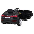 Audi E-Tron Sportback Kids černý + dálkové ovládání + pohon 4x4 + pomalý start + MP3 rádio + LED