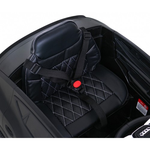 Audi E-Tron Sportback Kids černý + dálkové ovládání + pohon 4x4 + pomalý start + MP3 rádio + LED
