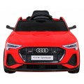 Audi E-Tron Sportback Kids červená Remote Drive 4x4 Rádio s pomalým startem MP3 LED