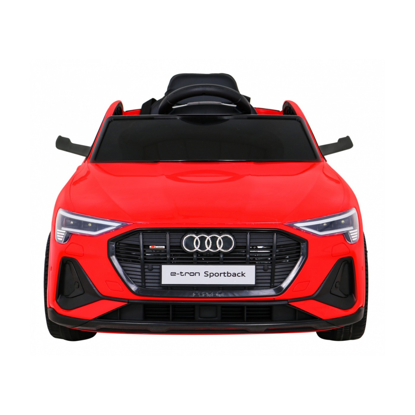 Audi E-Tron Sportback Kids červená Remote Drive 4x4 Rádio s pomalým startem MP3 LED