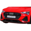 Audi E-Tron Sportback Kids červená Remote Drive 4x4 Rádio s pomalým startem MP3 LED