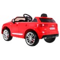 Audi Q7 Quattro S-Line Bateriové Červené Dálkové Ovládání Pomalý Start EVA Rádio MP3 LED