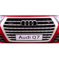 Audi Q7 Quattro S-Line Bateriové Červené Dálkové Ovládání Pomalý Start EVA Rádio MP3 LED