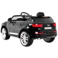 Bateriový lak Audi Q7 Quattro S-Line černý + dálkové ovládání + pomalý start + EVA + MP3 rádio
