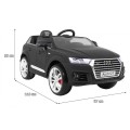 Vozidlo Audi Q7 2 4G nový model lakovaný černý matný