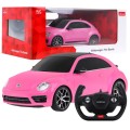 Autíčko R/C Volkswagen Beetle 1:14 RASTAR Růžový