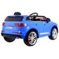 Audi Q7 Quattro S-Line Bateriové Modré Dálkové Ovládání Pomalý Start EVA Rádio MP3 LED