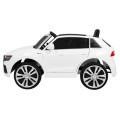 Audi Q8 Zvedněte baterii pro děti Bílá + Dálkové ovládání + EVA + Pomalý start + MP3 USB + LED