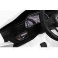 Audi Q8 Zvedněte baterii pro děti Bílá + Dálkové ovládání + EVA + Pomalý start + MP3 USB + LED