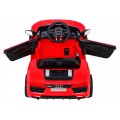 Audi R8 na baterii pro děti červená + dálkové ovládání + EVA + pomalý start + MP3 LED