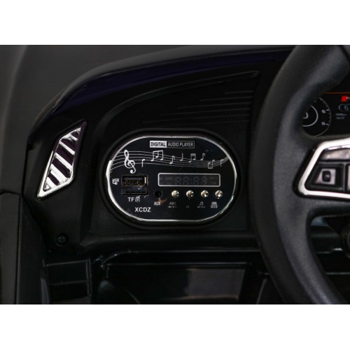 Audi R8 na baterii pro děti červená + dálkové ovládání + EVA + pomalý start + MP3 LED