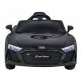 Audi R8 ZVEDACÍ baterie auto černá + dálkové ovládání EVA kola + MP3 + LED