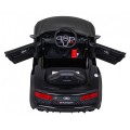 Audi R8 ZVEDACÍ baterie auto černá + dálkové ovládání EVA kola + MP3 + LED