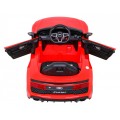 Audi R8 ZVEDACÍ baterie auto červená + dálkové ovládání EVA kola + MP3 + LED