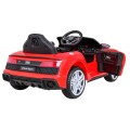 Audi R8 ZVEDACÍ baterie auto červená + dálkové ovládání EVA kola + MP3 + LED