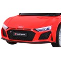 Audi R8 ZVEDACÍ baterie auto červená + dálkové ovládání EVA kola + MP3 + LED