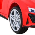Audi R8 ZVEDACÍ baterie auto červená + dálkové ovládání EVA kola + MP3 + LED