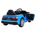 Audi R8 ZVEDACÍ baterie do auta modrá + dálkové ovládání EVA kola + MP3 + LED