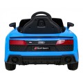 Audi R8 ZVEDACÍ baterie do auta modrá + dálkové ovládání EVA kola + MP3 + LED