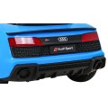 Audi R8 ZVEDACÍ baterie do auta modrá + dálkové ovládání EVA kola + MP3 + LED
