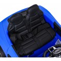 Dětská baterie Audi R8 modrá + dálkové ovládání + EVA + pomalý start + MP3 LED