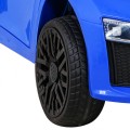 Dětská baterie Audi R8 modrá + dálkové ovládání + EVA + pomalý start + MP3 LED