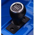 Audi R8 Spyder Bateriově napájený lak modrý dálkový EVA pomalý start rádio MP3 LED