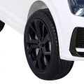 Baterie do auta Audi RS Q8 bílá + dálkové ovládání + pomalý start + EVA + LED + MP3 USB
