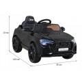 Baterie do auta Audi RS Q8 černá + dálkové ovládání + pomalý start + EVA + LED + MP3 USB