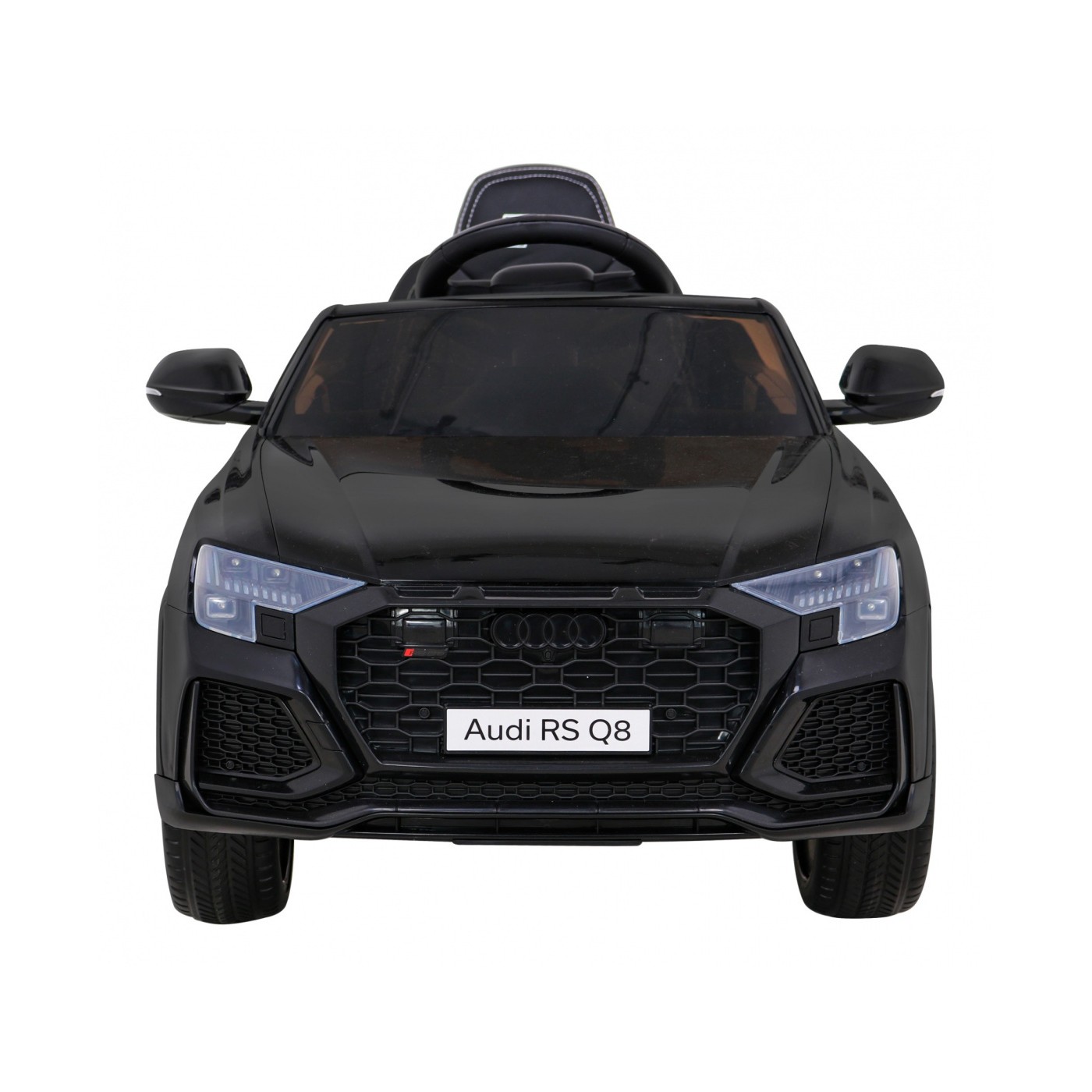 Baterie do auta Audi RS Q8 černá + dálkové ovládání + pomalý start + EVA + LED + MP3 USB