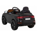 Baterie do auta Audi RS Q8 černá + dálkové ovládání + pomalý start + EVA + LED + MP3 USB