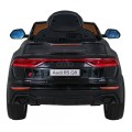 Baterie do auta Audi RS Q8 černá + dálkové ovládání + pomalý start + EVA + LED + MP3 USB